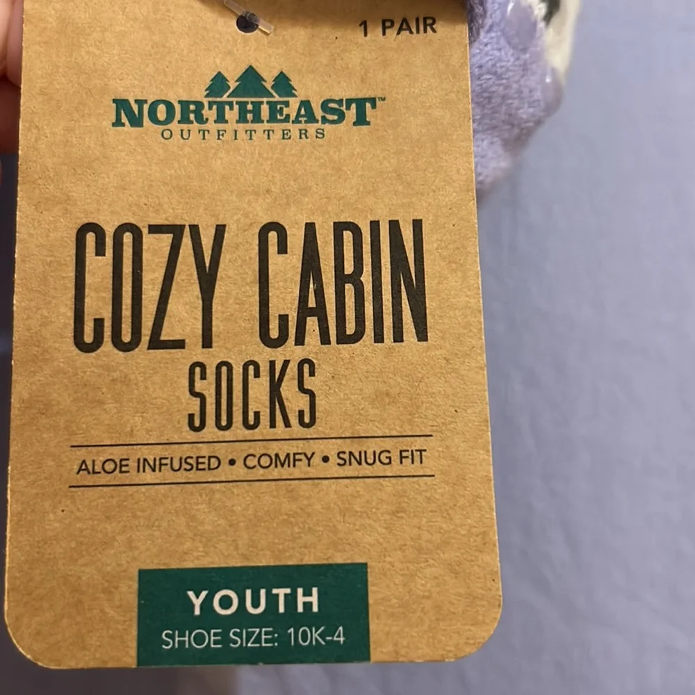 Cozy cabin socks Youth - Picture 2 of 3